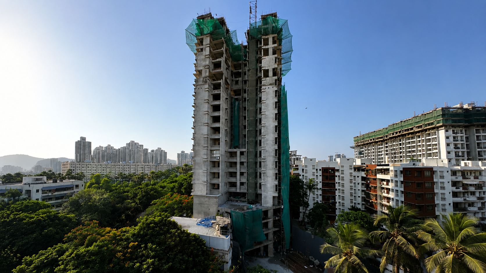 Superstructure completed at The Legend
